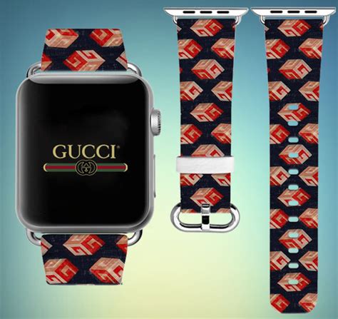 gucci inspired apple watch band